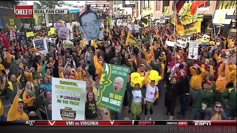 Illustration for article titled "Crap On Me Sam Ponder": Your NDSU-Delaware State GameDay Sign Roundup